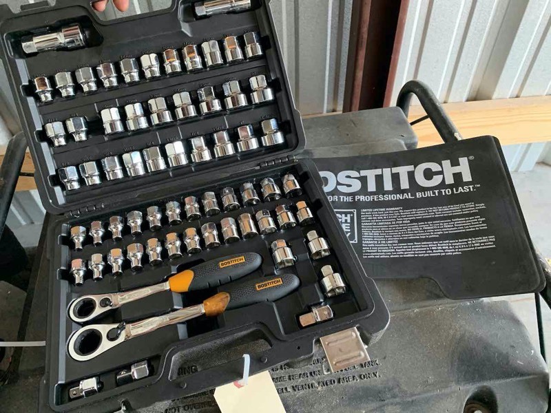 lot 583 image: Asset Forfeiture  Bostitch Ratchet Kit