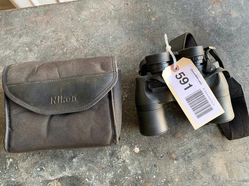 lot 591 image: Asset Forfeiture  Nikon Binoculars, 10x42