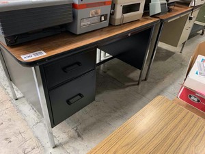 lot 430 image: (2) Teacher Desks