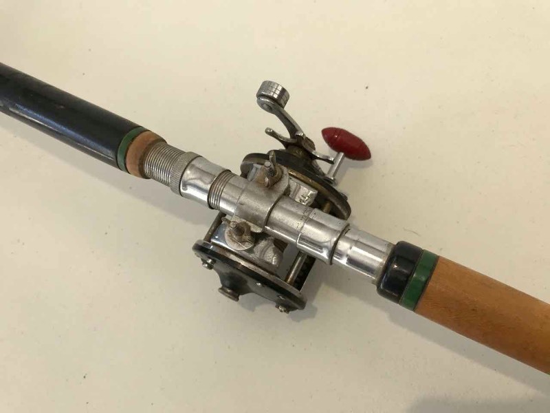 Vintage South Bend Fishing Rod with Penn Reel