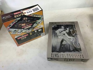 lot 542 image: Elvis Presley Unopened Monopoly & Jig Saw Puzzle