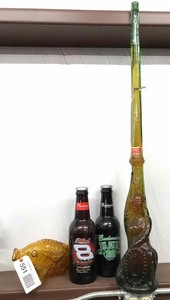 lot 551 image: Misc. Interesting Bottles