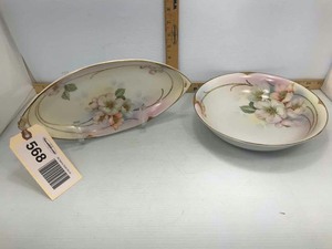 lot 568 image: Prussia Royal Rudolstadt (2) Bowls
