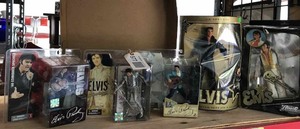 lot 577 image: Elvis Presley Action FiguresDolls