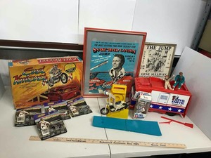 lot 626 image: Evel Knievel GamesToys, Posters