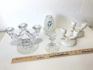 lot 711 image: Candlesticks