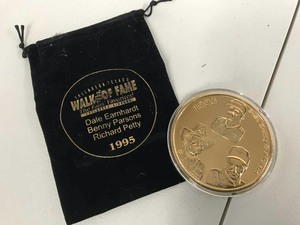 lot 678 image: Walk Of Fame Token, 1995 Earnhardt, Parsons, Petty