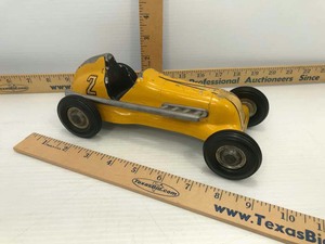 lot 761 image: Toy Metal Car Thimble Drome Special (yellow 2)