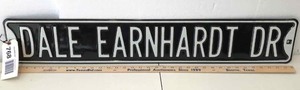 lot 768 image: Faux Street Sign Dale Earnhardt Drive