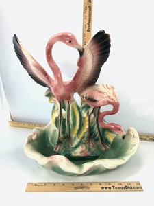 lot 791 image: MId-Century Art Pottery TV-Console Light (Lane & Co.)
