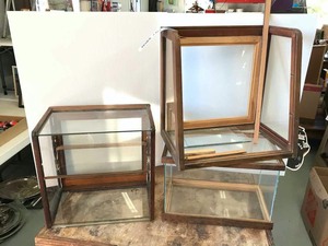 lot 797 image: (3) Small Counter Top Display Boxes