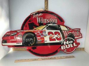 lot 798 image: Tin Sign Team Winston, No Bull 23