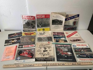 lot 865 image: Racing  Official Souvenir Programs