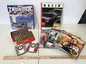 lot 941 image: Winston Racing Nation Tins, (2) Books