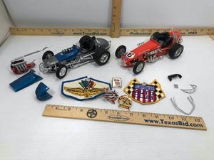 lot 947 image: Indianapolis Motor Speedway Patches, Die Cast Cars, Lapel Pins