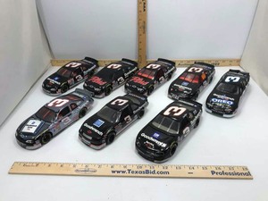 lot 969 image: (8) Dale Earnhardt, Black 3 Goodwrench Coin Banks, Die Cast,Die Cast Cars