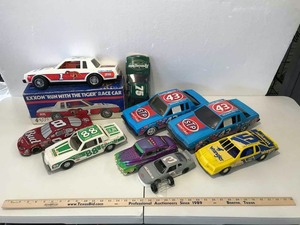 lot 975 image: (9) Assorted Plastic Toy Cars