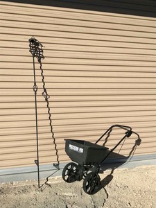 lot 997 image: Precision Pro Broadcaster, patio torch holder
