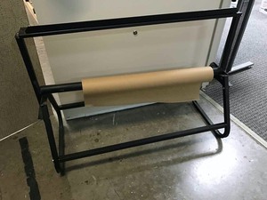 lot 14 image: Large Paper Dispenser, holds up to 36 inch wide roll.