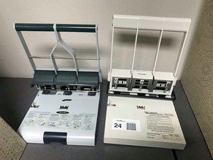 lot 24 image: Office Supplies  Two Swingline Hole Punches
