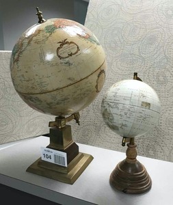 lot 104 image: Two Globes