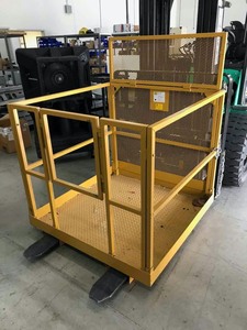 lot 47 image: Koke Forklift Man Basket, Model Manbask 48F