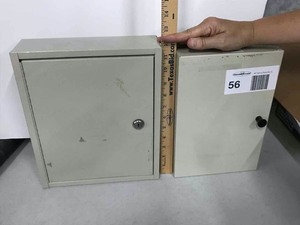 lot 56 image: (2) Key Boxes, No keys, small