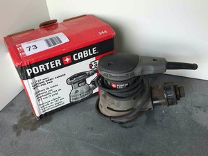 lot 73 image: Porter Cable 5 Inch Orbital Sander Model 344