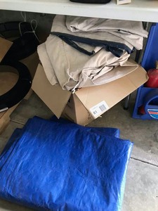 lot 81 image: Drop Cloths, Canvas