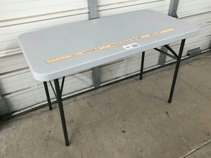 lot 101 image: Folding Table, 4 Ft.