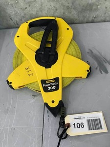 lot 106 image: Stanley 300 Ft. Tape Measure