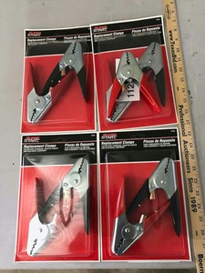 lot 112 image: Battery Charger Replacement Clamps (4 sets)