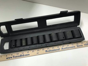 lot 129 image: Impact Sockets 12 dr. 716 - 1-116