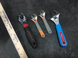 lot 144 image: Adjustable Wrenches, Assorted