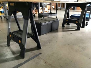 lot 172 image: Dewalt Portable Saw Horses (2)