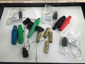 lot 184 image: Hubbell Taper Nose Connectors