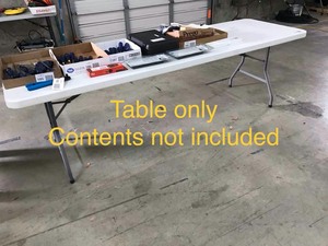 lot 196 image: Folding Table, 8 Ft.