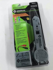 lot 223 image: Greenlee Communications 701K-G Tone & Probe Tracing Kit