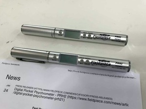 lot 224 image: (2) Fieldpiece Pocket Psychrometer Model PRH2
