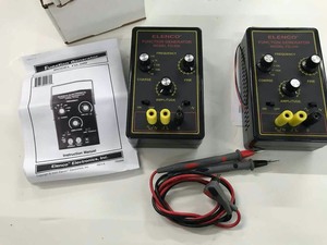 lot 229 image: (2) Elenco Function Generator Model FG-500
