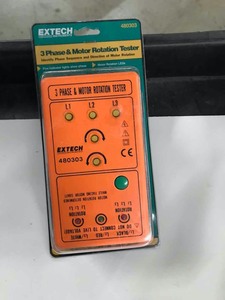 lot 247 image: Extech 480303, 3 phase & Motor Rotation Tester