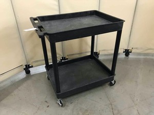 lot 263 image: Luxor two tier utility cart 36 x 24 x 37