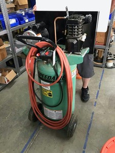 lot 283 image: Speedaire Air Compressor, 2 HP, Mod. 4YN50A