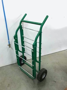 lot 290 image: Greenlee Mod. 9510 A-Frame Wire Cart