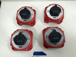 lot 292 image: (4) Perko Power Switch, Battery Shut Off, marine listed, Model 9703