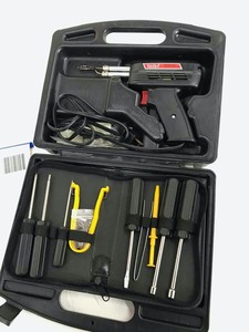 lot 304 image: Weller Universal Soldering Iron, 140100 Watts and belking tool kit