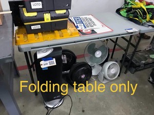 lot 312 image: Folding Table, 4 foot