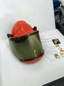 lot 322 image: Salisbury by Honeywell AS1000HAT Arc Flash Protective Face Shield with Helmet (used)