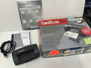 lot 332 image: CardScan Office Model 600CX