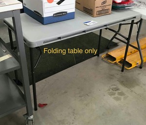 lot 355 image: Folding Table 4 foot